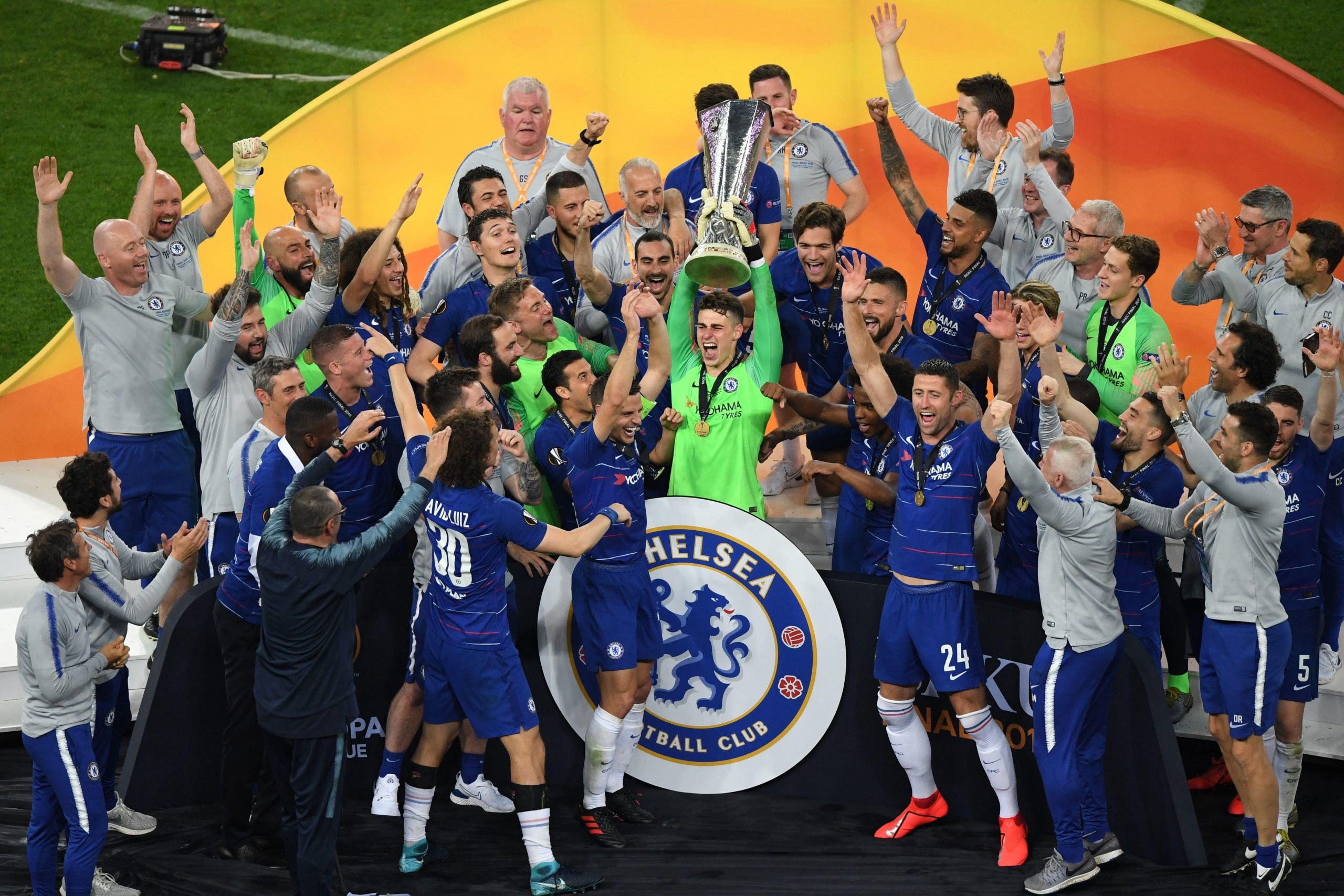 UEFA Avrupa Ligi Şampiyonu Chelsea!